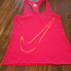 Nike razor back tank top